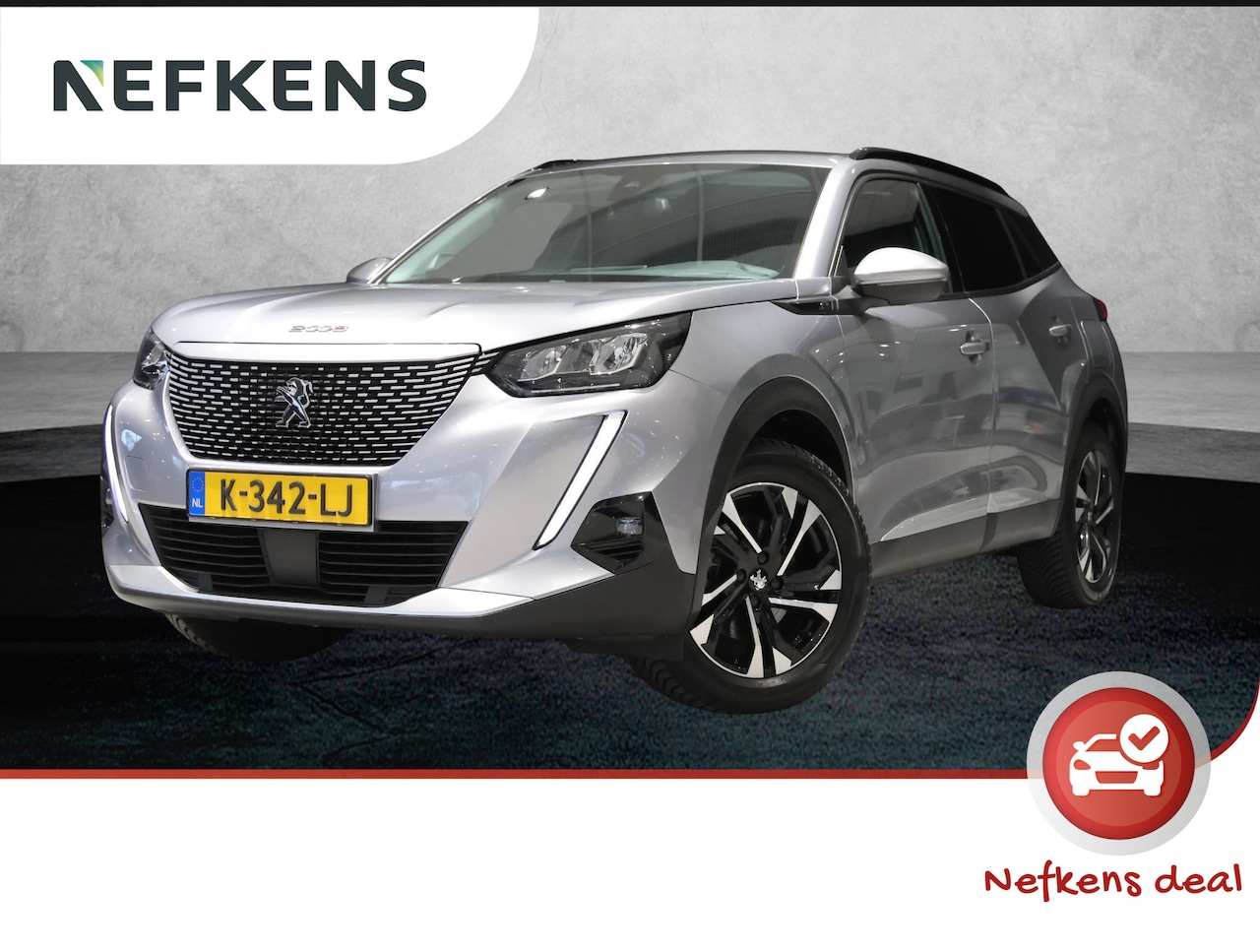 Peugeot e-2008 - SUV Blue Lease Allure 50 kWh | Adaptieve Cruise Control | Camera | Carplay | Navigatie - AutoWereld.nl