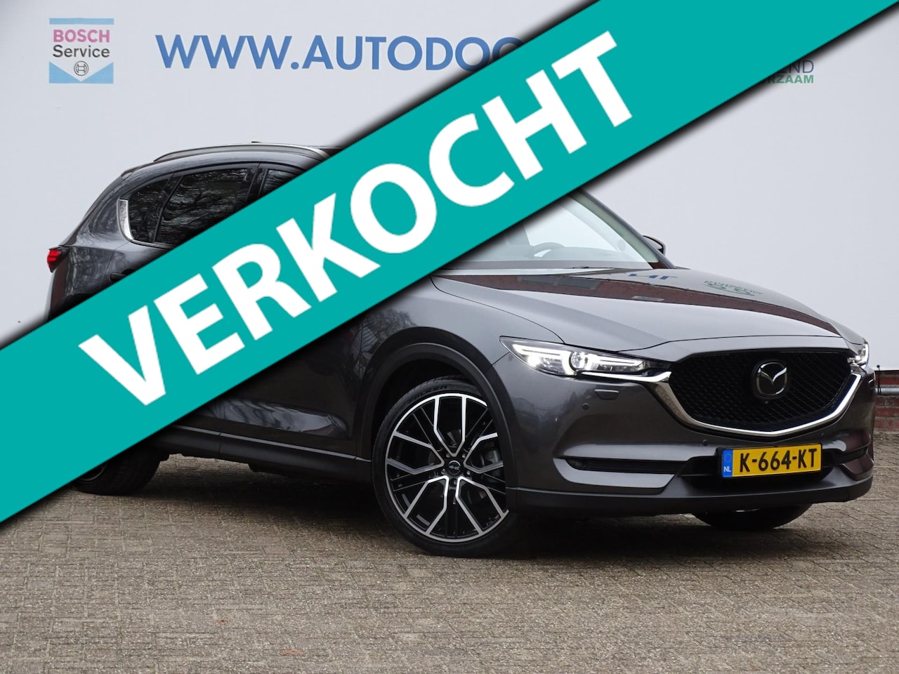 Mazda CX-5 - 2.0 SkyActiv-G 165 Sportive|Trekhaak (2000KG)|HUD|360 Cam - AutoWereld.nl