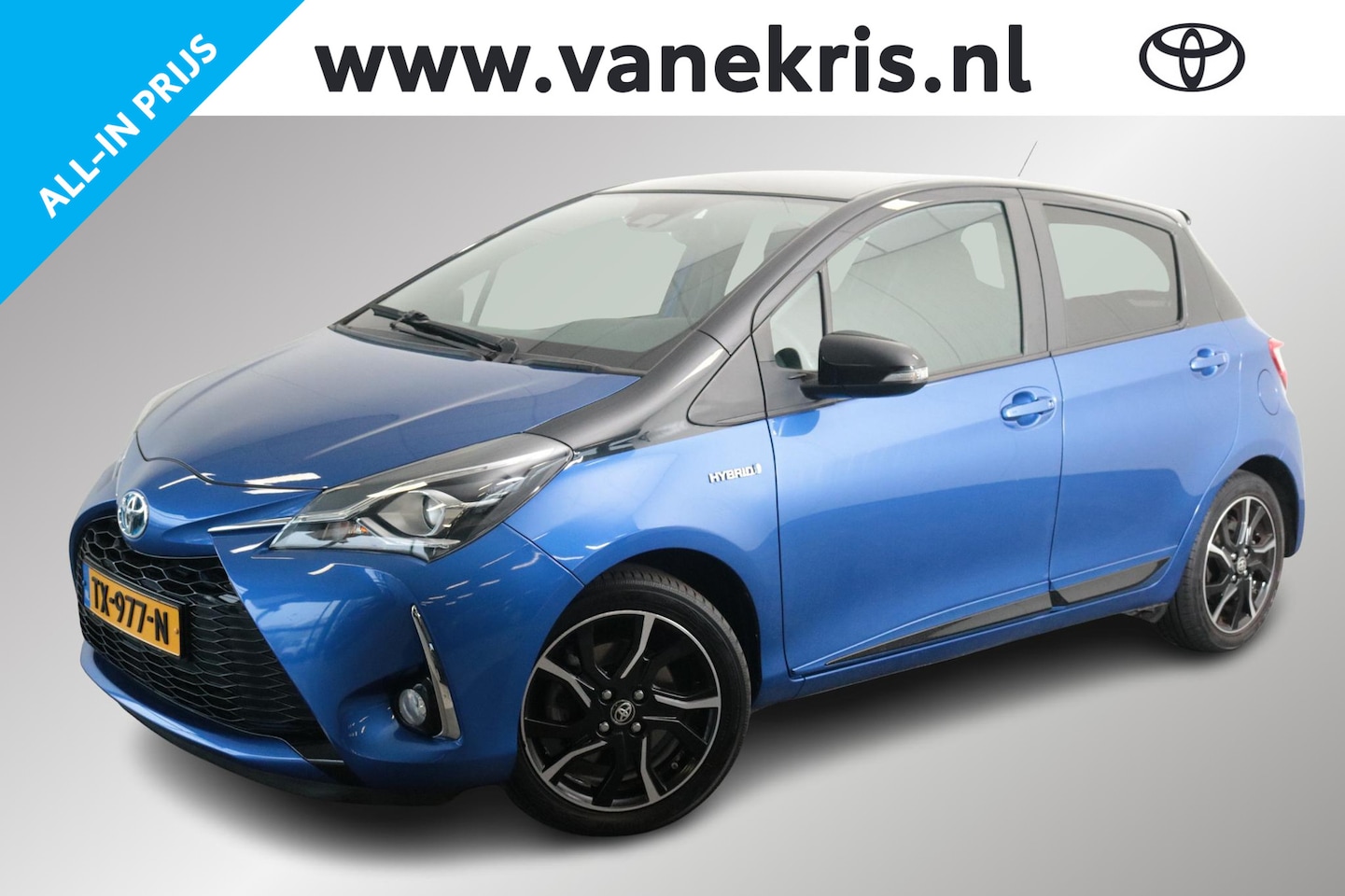 Toyota Yaris - 1.5 Hybrid Bi-Tone 1.5 Hybrid Bi-Tone, Stoelverwarming - AutoWereld.nl