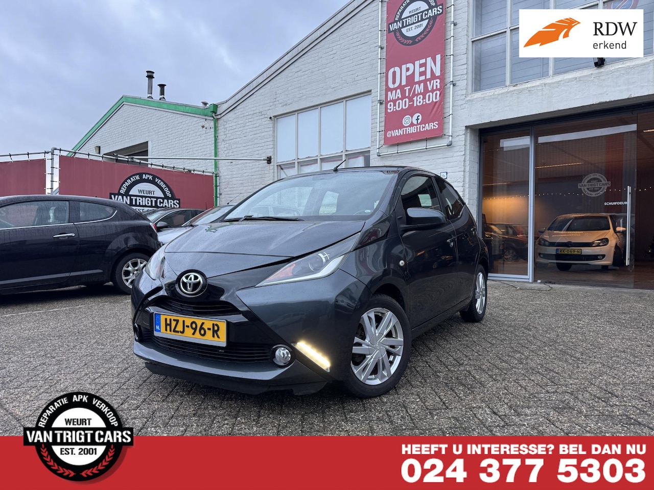 Toyota Aygo - 1.0 VVT-i x-cite 1.0 VVT-i x-cite - AutoWereld.nl