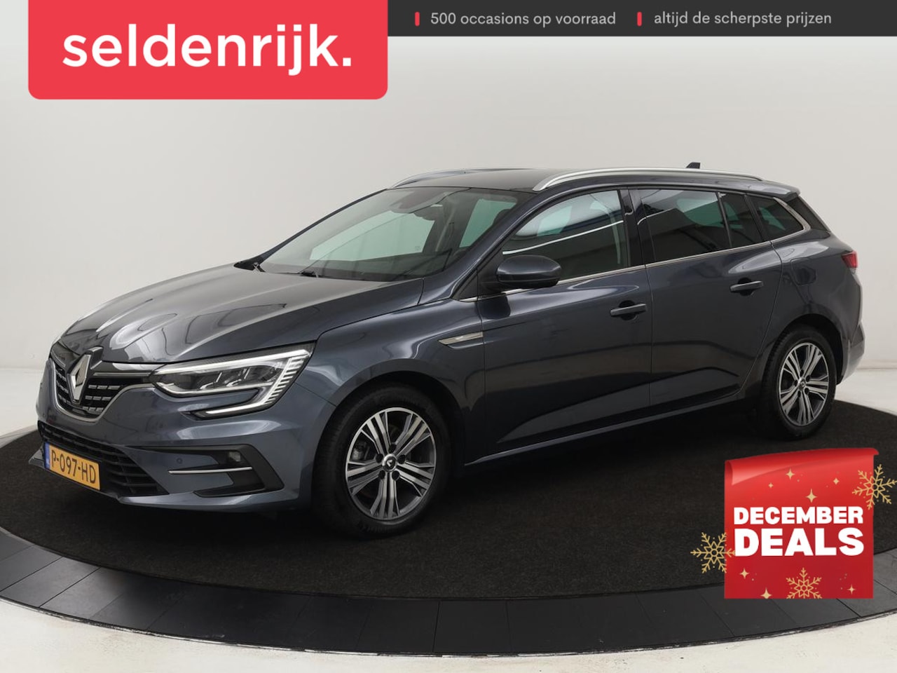 Renault Mégane E-Tech - 1.6 Plug-In Hybrid 160 Intens | Half leder | Carplay | Full LED | Keyless | Navigatie | Pa - AutoWereld.nl