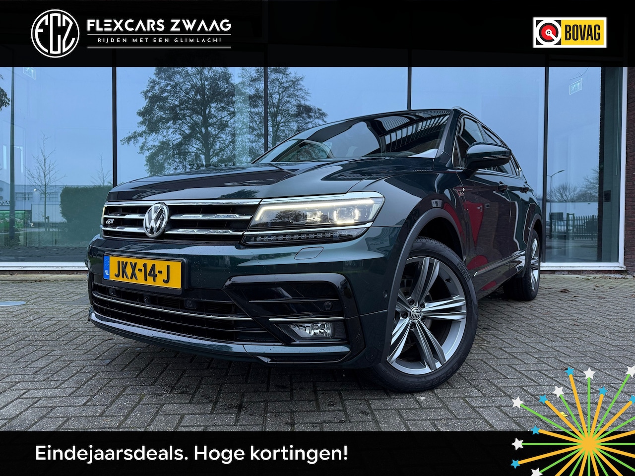 Volkswagen Tiguan Allspace - 1.5 TSI 150PK Highline R - Automaat - Leder - Pano.Schuifdak - Navi - Dynaudio - AutoWereld.nl