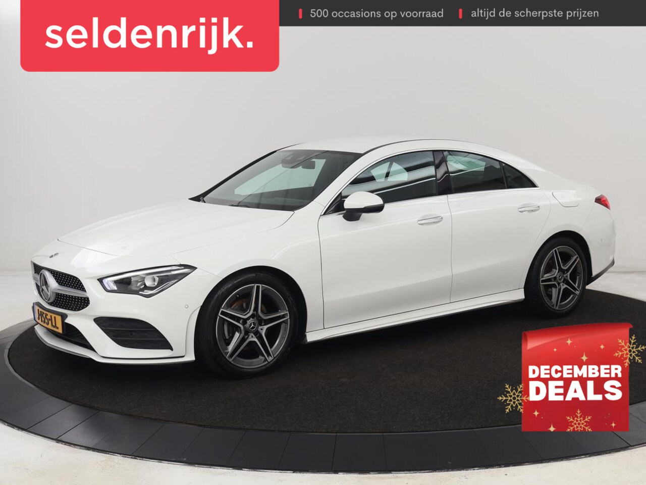 Mercedes-Benz CLA-Klasse - 180 AMG | Carplay | Stoelverwarming | Camera | Navigatie | Leder/Alcantara | Sfeerverlicht - AutoWereld.nl