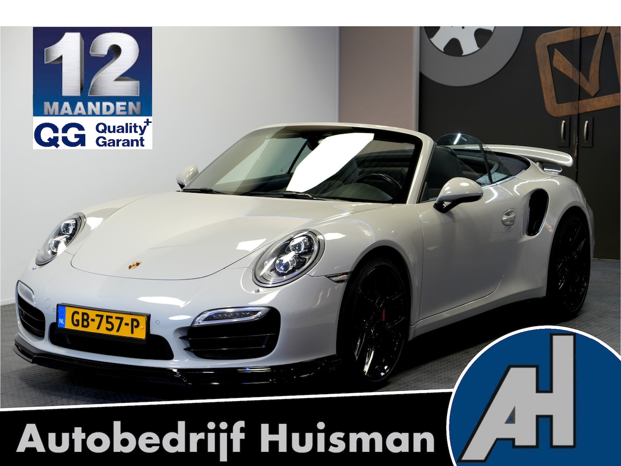 Porsche 911 Cabrio - 3.8 Turbo 441kW/600pk PDK7 NL-AUTO!! AKRAPOVIC COMPLEET + SPORT CHRONO + PDLS PLUS + KEYLE - AutoWereld.nl