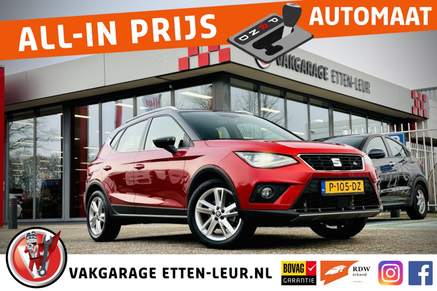 SEAT Arona - 1.0 TSI FR | TREKHAAK | CAMERA | STOELVERWARMING - AutoWereld.nl