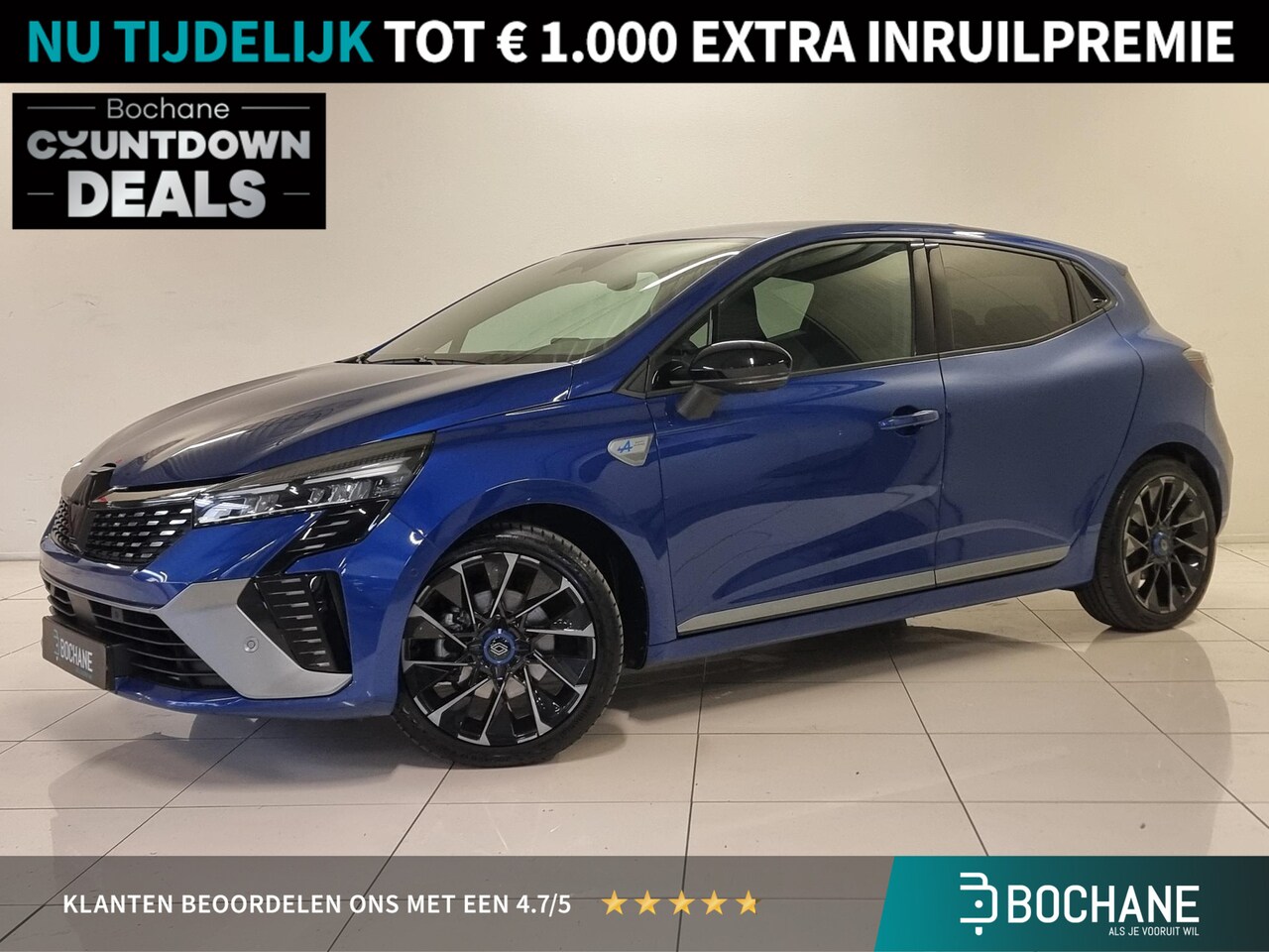 Renault Clio - 1.6 E-Tech Full Hybrid 145 Esprit Alpine | 360º Camera | BOSE Audio | Navigatie | - AutoWereld.nl