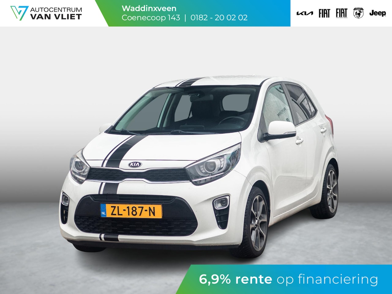 Kia Picanto - 1.0 CVVT Design Edition | Climate controle | Camera | Navigatie - AutoWereld.nl