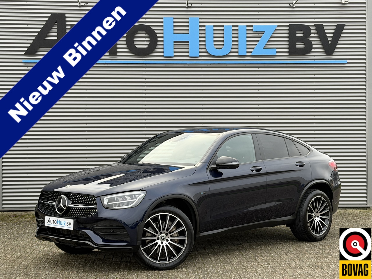 Mercedes-Benz GLC-klasse Coupé - 300e 4MATIC AMG-Line Trekhaak Distronic ACC LED 20 Inch Night Pack Carplay 360 Graden Came - AutoWereld.nl