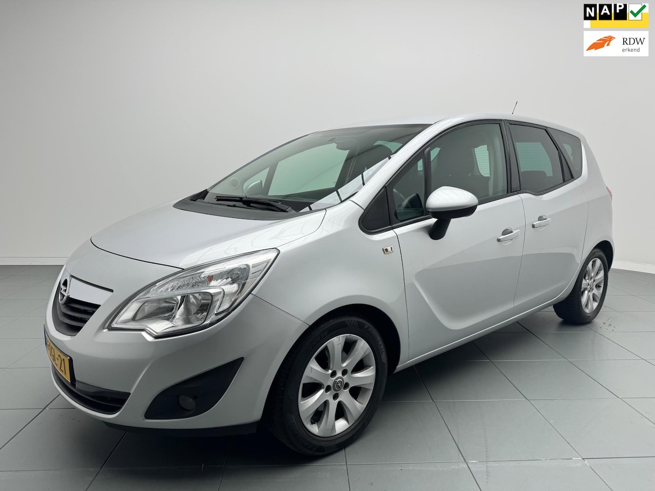 Opel Meriva - 1.4 Cosmo 101 Pk Airco 152 dkm Nap - AutoWereld.nl