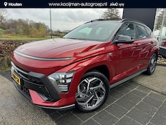 Hyundai Kona - 1.6 GDI HEV N Line Sky Eerste Eigenaar, 18 Inch, Schuif/Kanteldak, Stoelverwarming, Apple