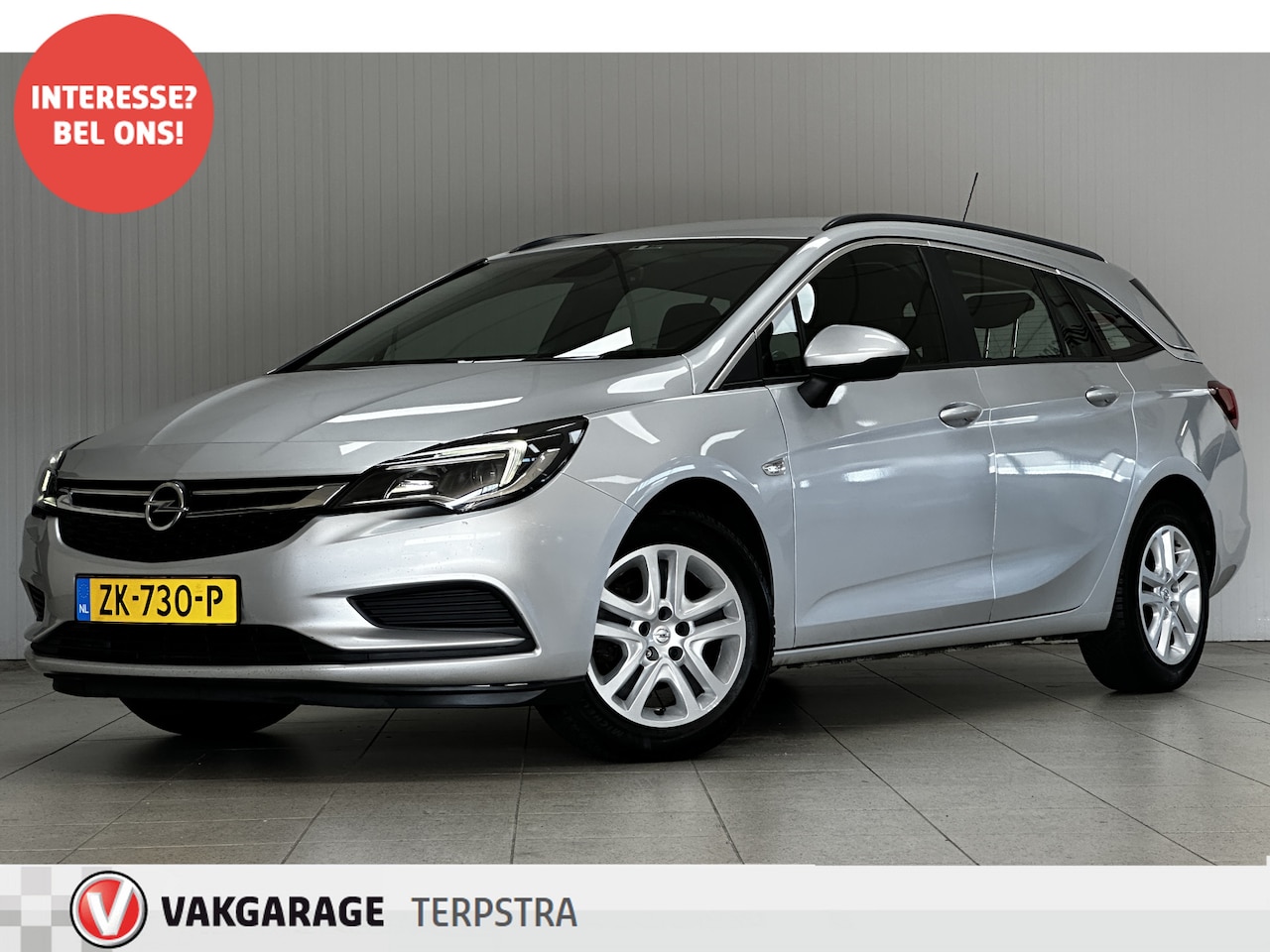 Opel Astra Sports Tourer - 1.0 Turbo Business/ Apple + Android/ DAB+/ Navi/ Airco/ Cruise/ Elek. pakket/ Isofix/ Blue - AutoWereld.nl