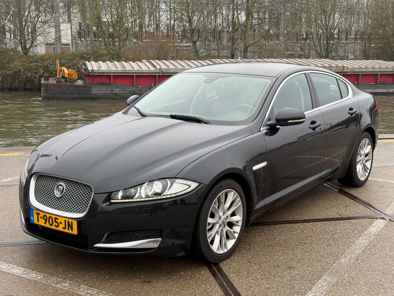 Jaguar XF - 2.2D 200PK 2012 ECC/LEDER/XENON/PDC/CAMERA/LMV! - AutoWereld.nl