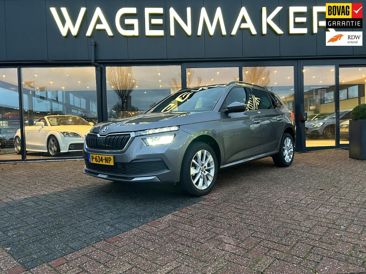 Skoda Kamiq - 1.0 TSI Sport Business AUT|Clima|Cruise|CARPLAY! - AutoWereld.nl