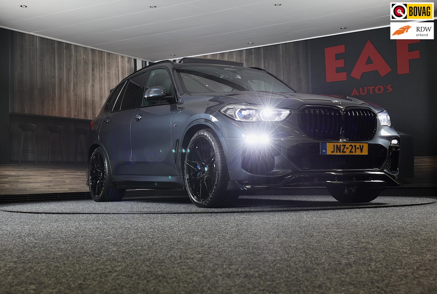 BMW X5 - XDrive45e High Executive M Line / Luchtvering / 360 Camera / Head Up / Leder / F1 / Open P - AutoWereld.nl