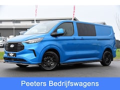 Ford Transit Custom - 300 2.0 TDCI L2H1 Limited DC PB Edition Virtual, Cruise, Carplay, 2 x Schuifdeur, LED, 136