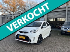 Kia Picanto - 1.2 CVVT SportsLine Navigator Clima, Camera, Navi, Stuur/stoel Verwarming. NAP