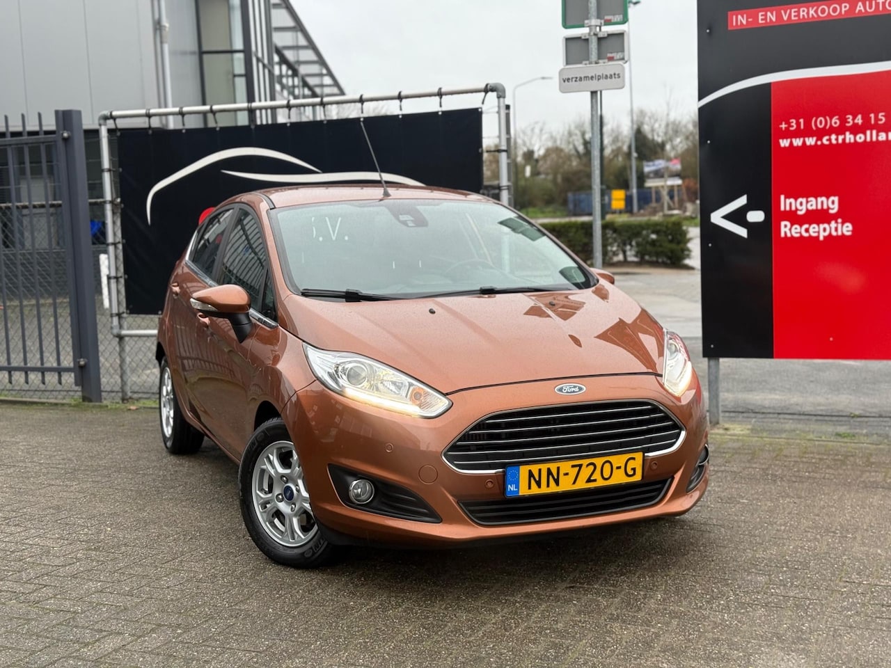 Ford Fiesta - 1.5 TDCi Titanium (bj 2017) Euro6|Clima|PDC 2X|Navi! - AutoWereld.nl