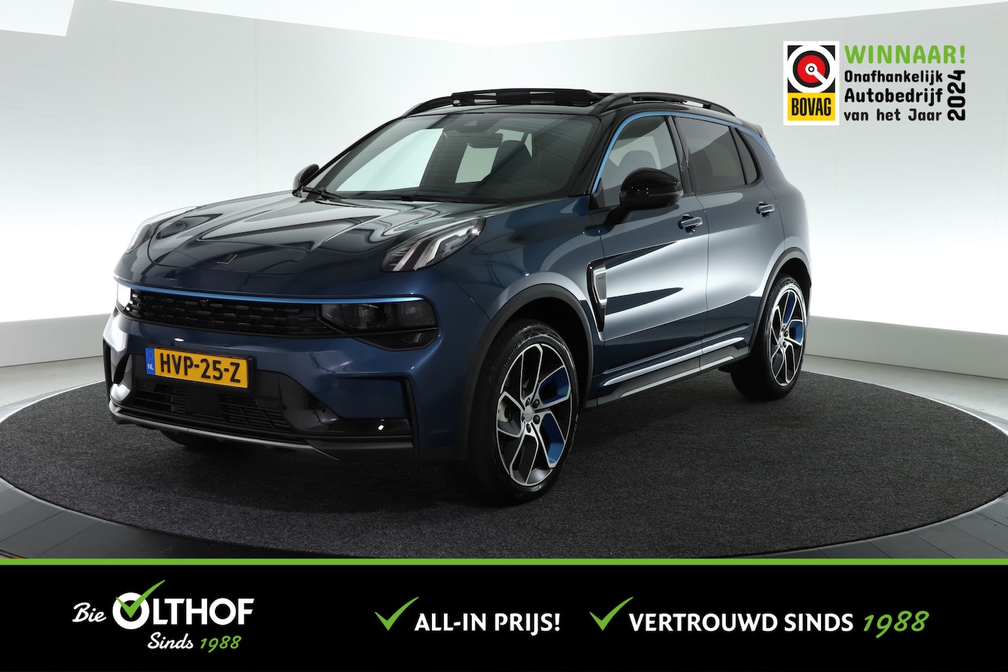 Lynk & Co 01 - 1.5 | ALL-IN PRIJS | ZWARTE HEMEL | - AutoWereld.nl