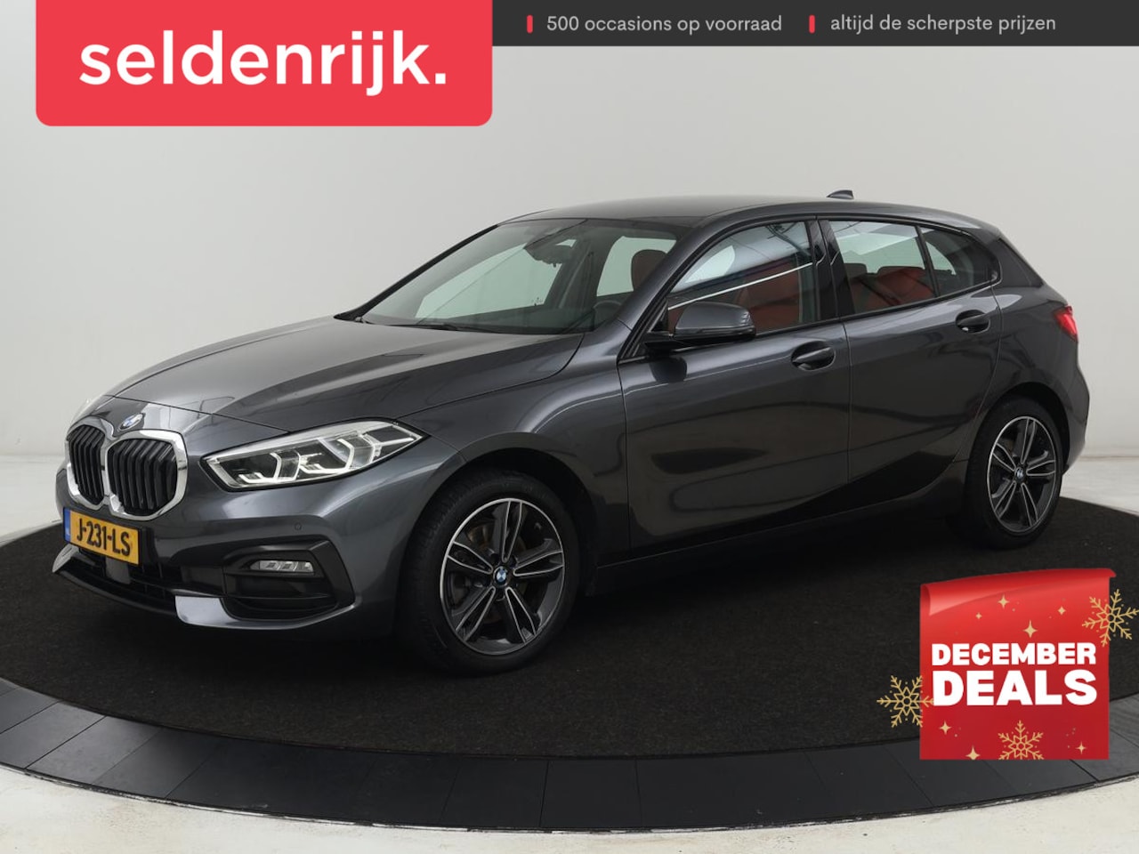 BMW 1-serie - 116d High Executive | Sport Line | Leder | Stoelverwarming | Carplay | Sportstoelen | Navi - AutoWereld.nl