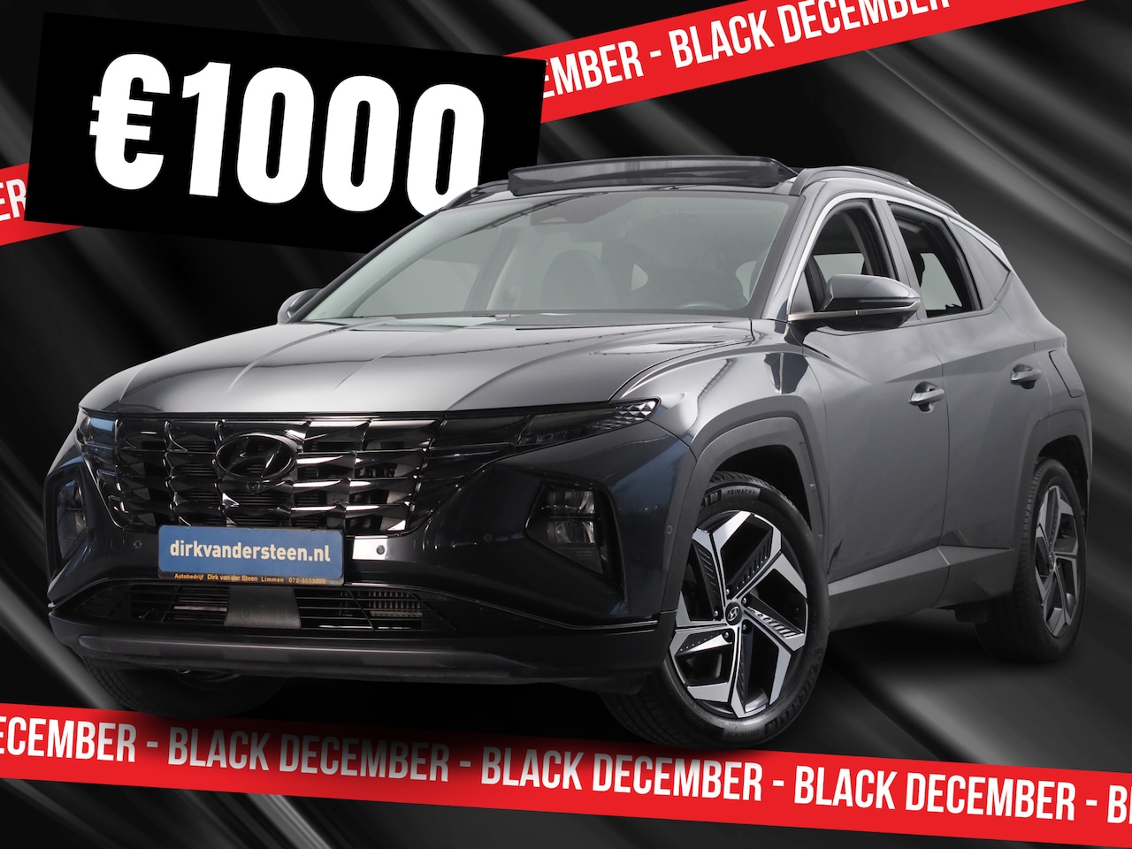 Hyundai Tucson - 1.6 T-GDI HEV Premium Sky | Panoramadak | Voorstoelen Geventileerd | Stoelverwarming Voor - AutoWereld.nl