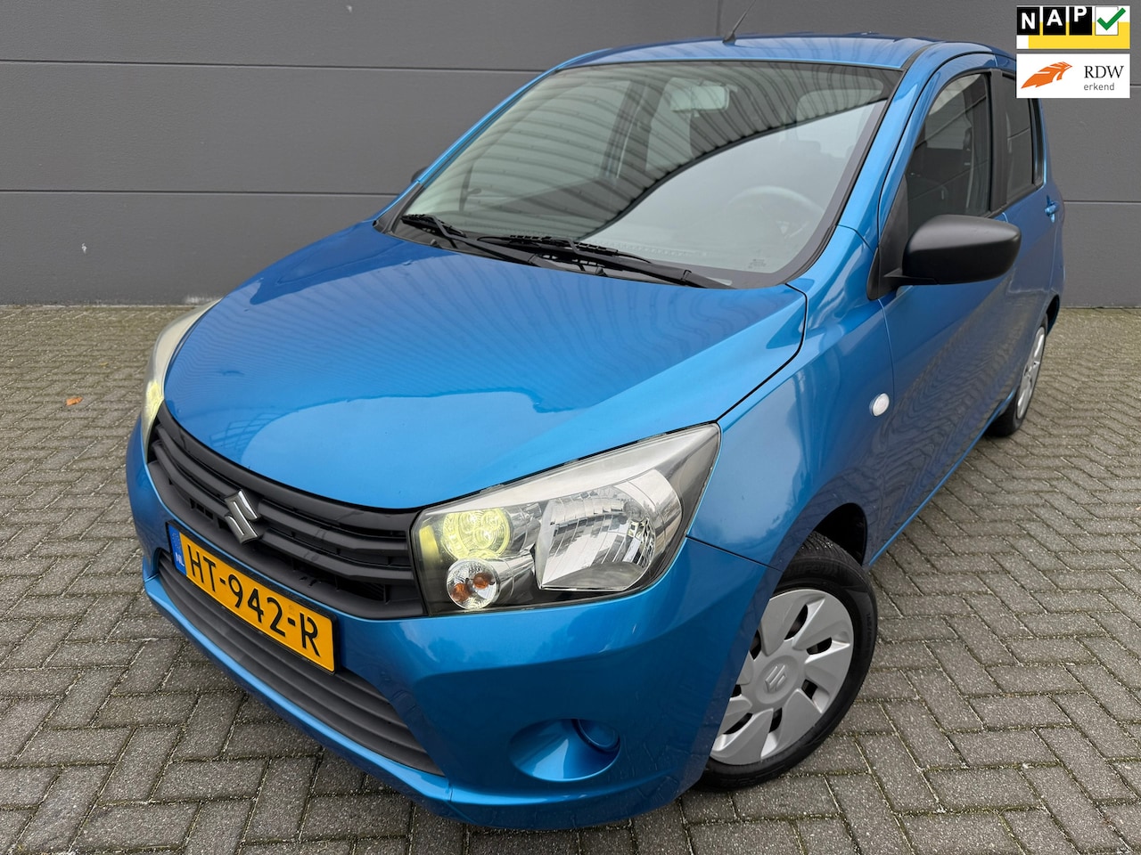 Suzuki Celerio - 1.0 Comfort*NAVI*Airco*1eEigenaar*NEW APK*NAP*Elkt-Ramen*Bluetooth*Centrale vergrendeling - AutoWereld.nl