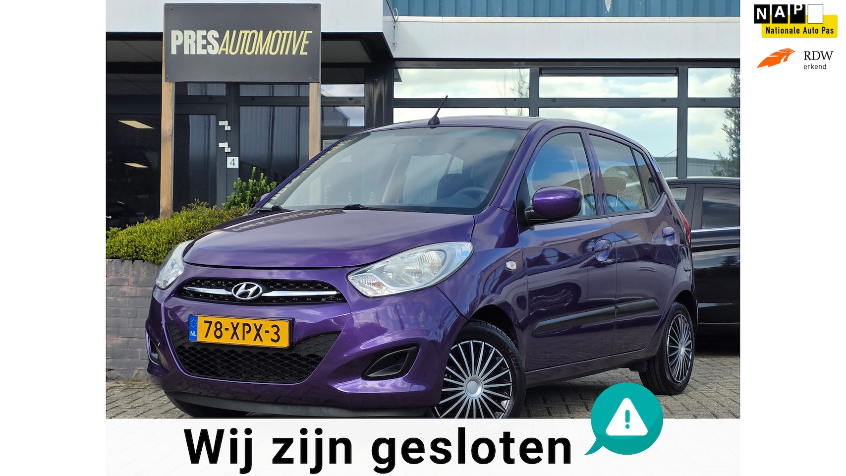 Hyundai i10 - 1.2 i-Drive |AUTOMAAT|CARPLAY|ELEKTRISCHE RAMEN - AutoWereld.nl