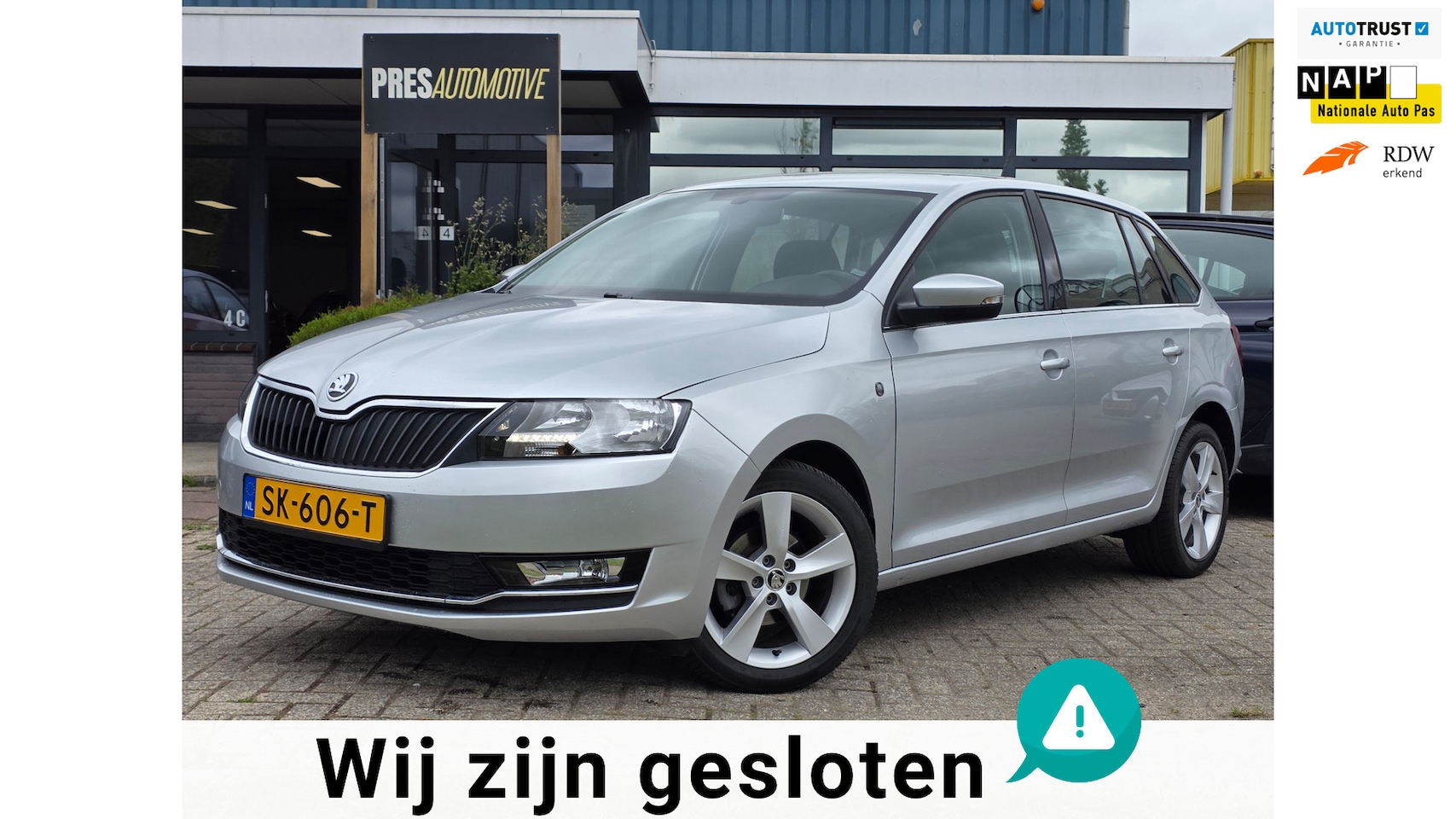 Skoda Rapid Spaceback - 1.0 TSI Greentech Clever |CLIMA|CRUISE - AutoWereld.nl