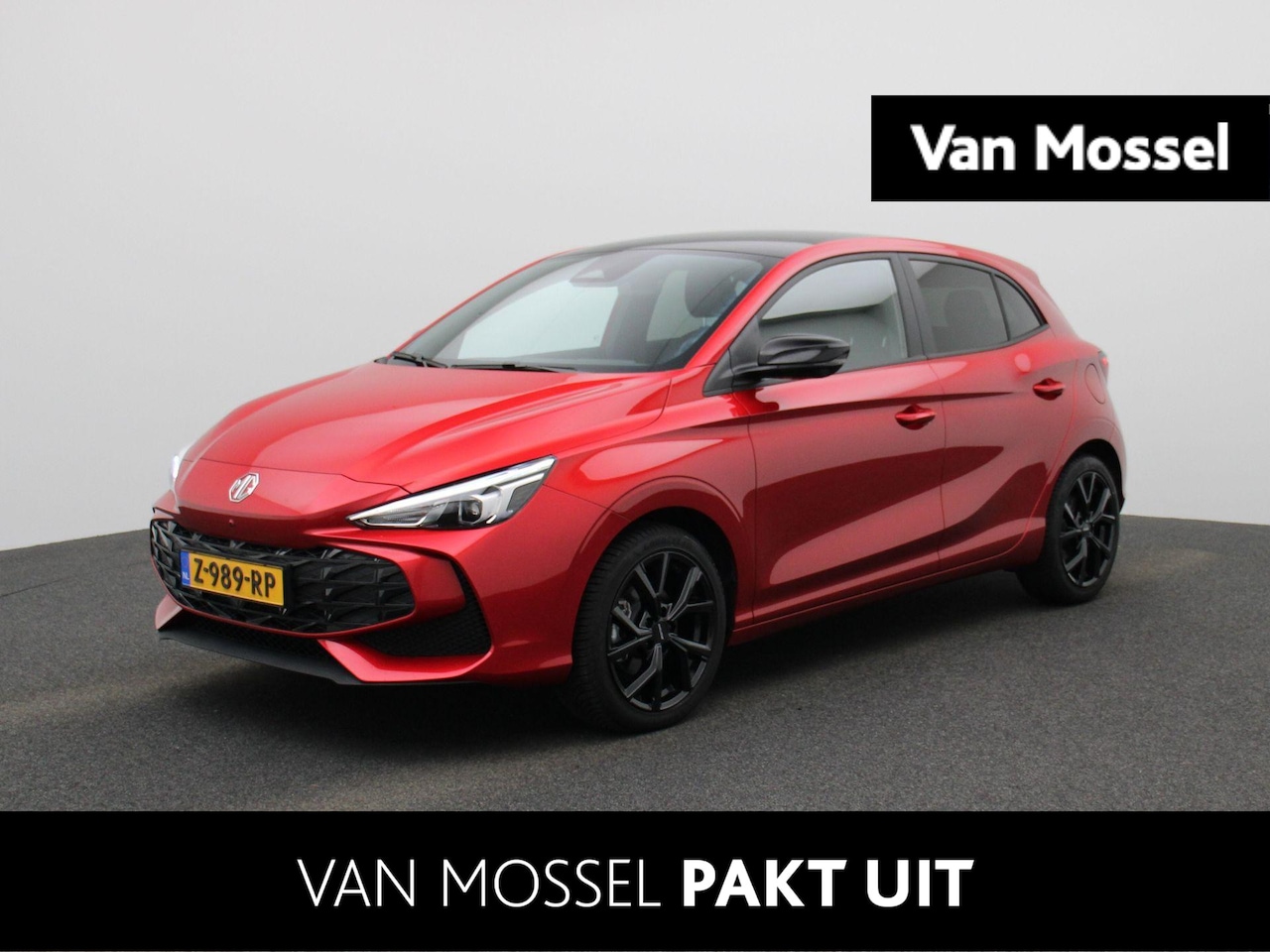 MG MG3 Hybrid+ - 1.5 Luxury 17'' Velgen | Zwart Dak & Spiegels | Privacy Glass | Full Option - AutoWereld.nl