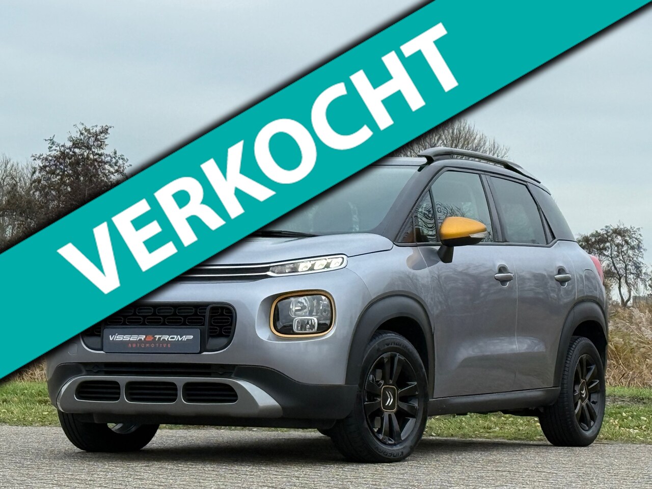 Citroën C3 Aircross - 1.2 PureTech S&S Rip Curl 130pk Automaat - Gris Artense - Carplay/Camera - AutoWereld.nl