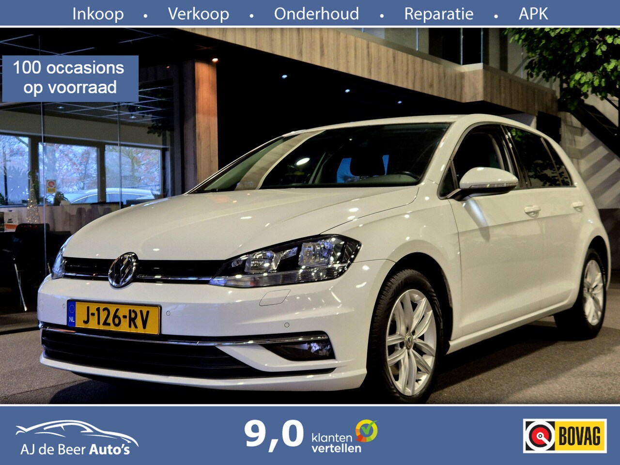 Volkswagen Golf - 1.4 TSI Highline Business R Navi | Clima | Verw. stoelen | LED - AutoWereld.nl