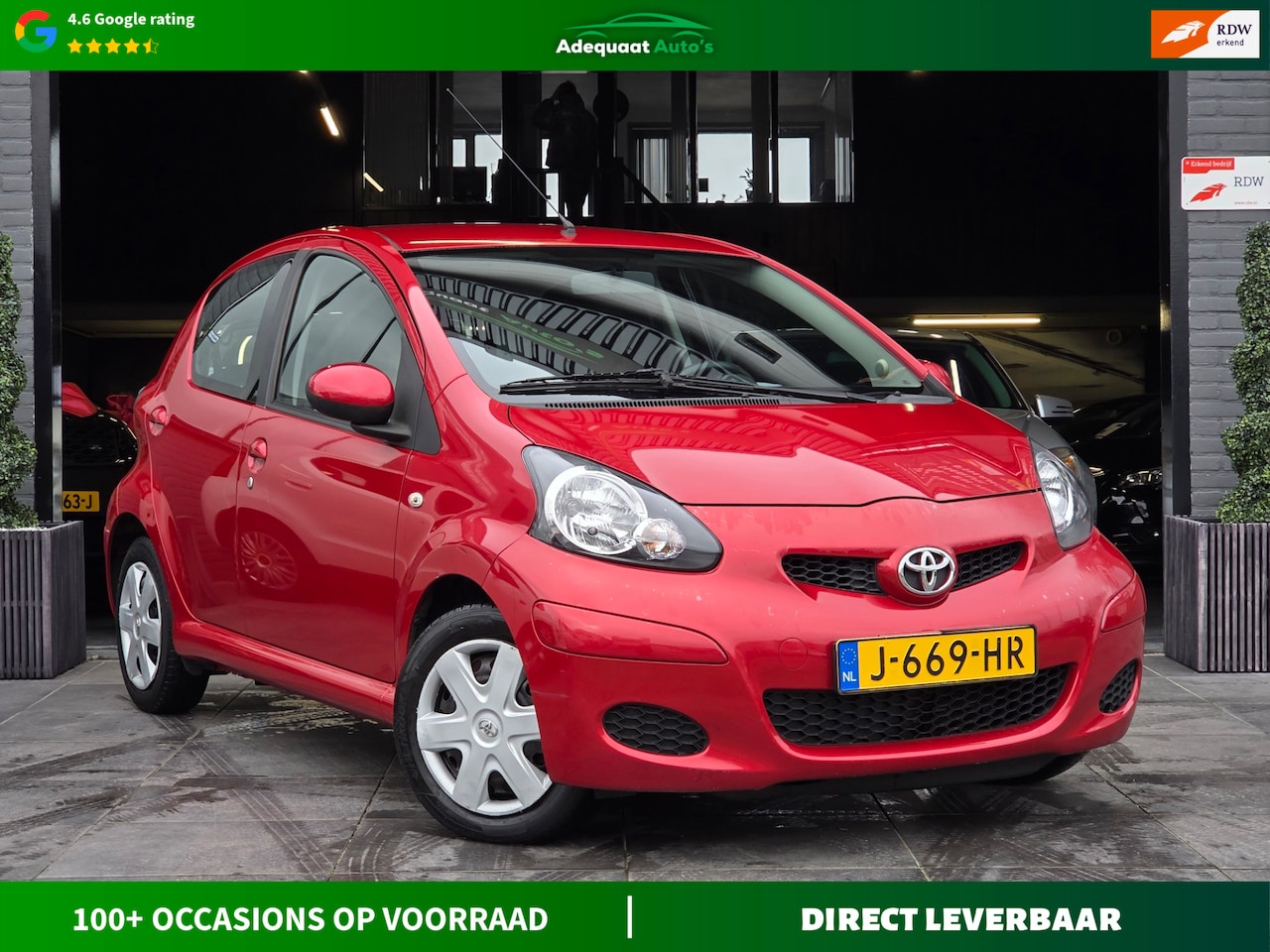Toyota Aygo - 1.0-12V Cool|Airco|El.Ramen|APK|AUX|Lage KM|5 dr - AutoWereld.nl