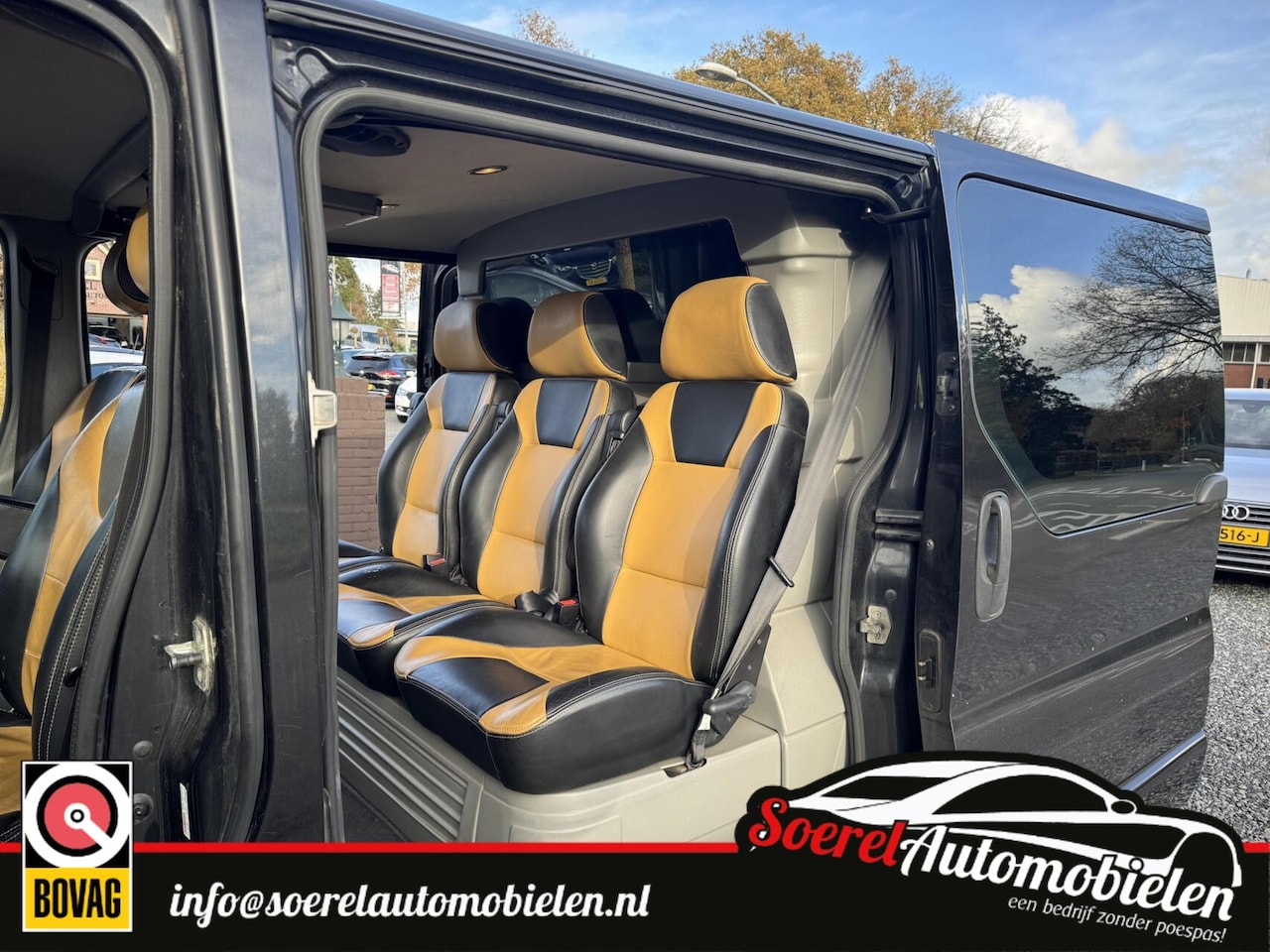 Opel Vivaro - bestel 2.5 CDTI L2H1 Dubbel cab leer super onderhouden - AutoWereld.nl