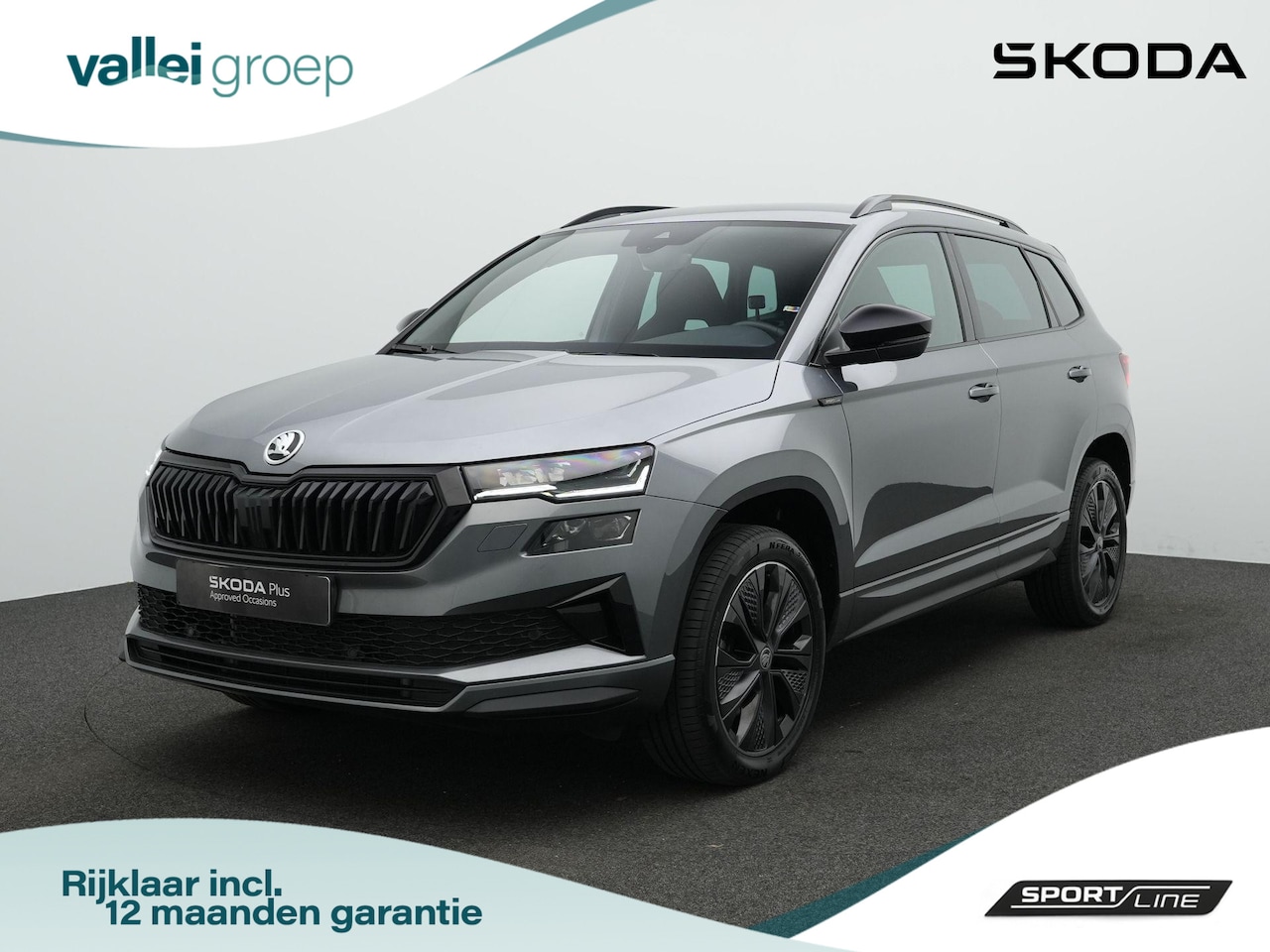 Skoda Karoq - 1.5 TSI ACT 150 pk DSG Sportline Business | Canton | Stuur-/stoelverwarming | Achteruitrij - AutoWereld.nl