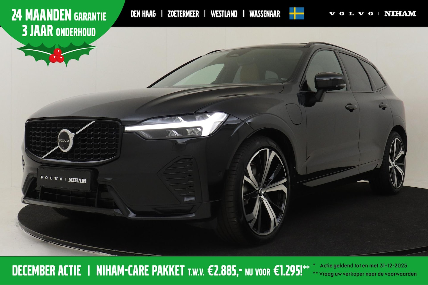 Volvo XC60 - T8 PLUG-IN HYBRID AWD ULTRA DARK *FULL OPTIONS!* -PANO.DAK|BOWERS&WILKINS|GEVENT.LEDER+MAS - AutoWereld.nl