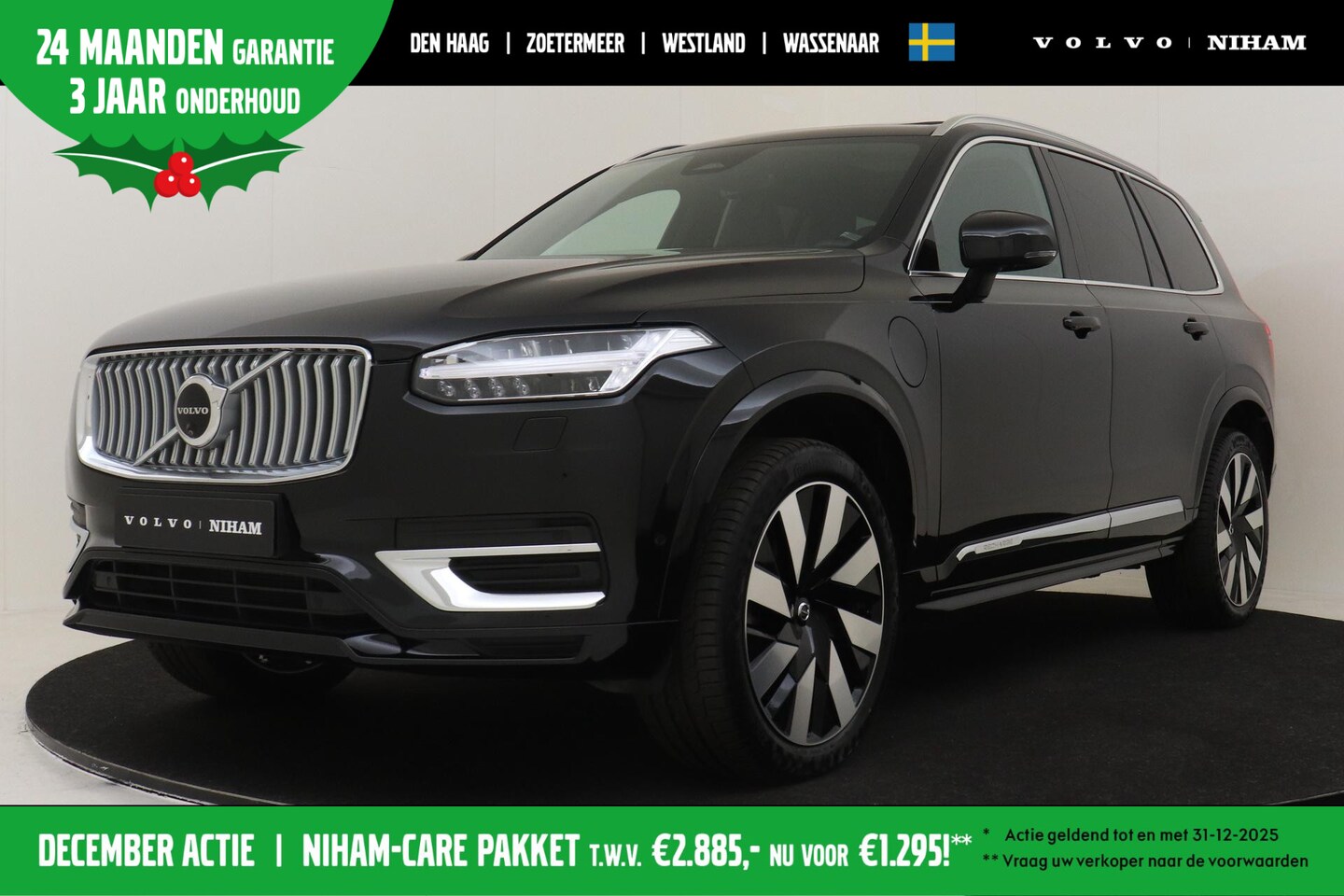 Volvo XC90 - T8 RECHARGE AWD ULTIMATE BRIGHT -PANO.DAK|BOWERS&WILKINS|360°CAM|HEAD-UP DISP.|21"|POWER-S - AutoWereld.nl