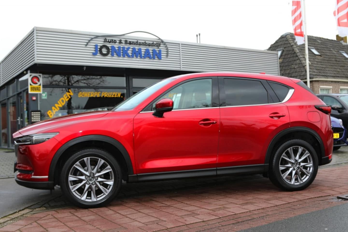 Mazda CX-5 - 2.5 194 SIGNATURE ,trekhaak, leer, navi, Jaar garantie. - AutoWereld.nl