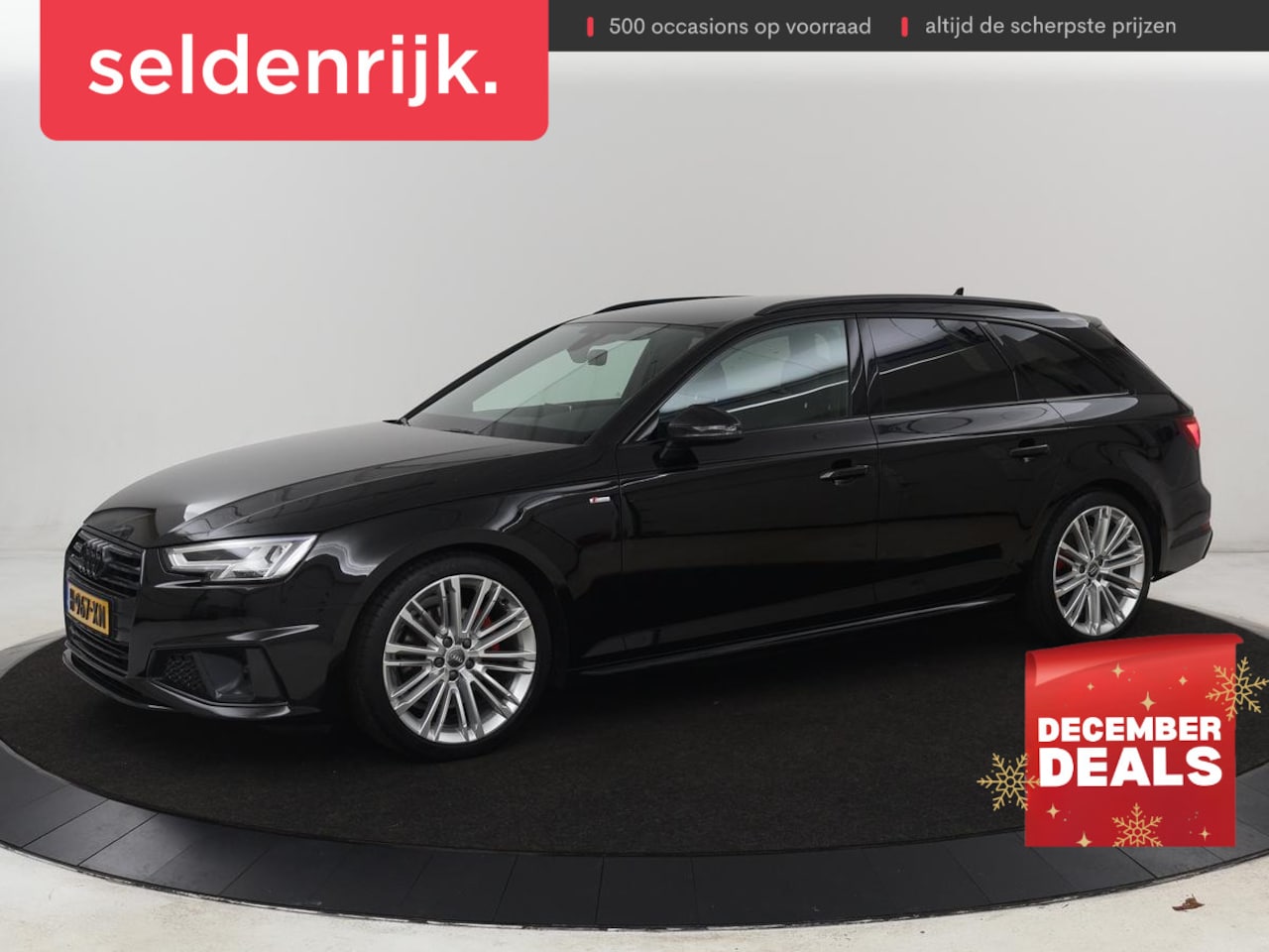 Audi A4 - 40 TFSI Sport S Line Black Edition | Stoelverwarming | Adaptive cruise | Keyless | Virtual - AutoWereld.nl