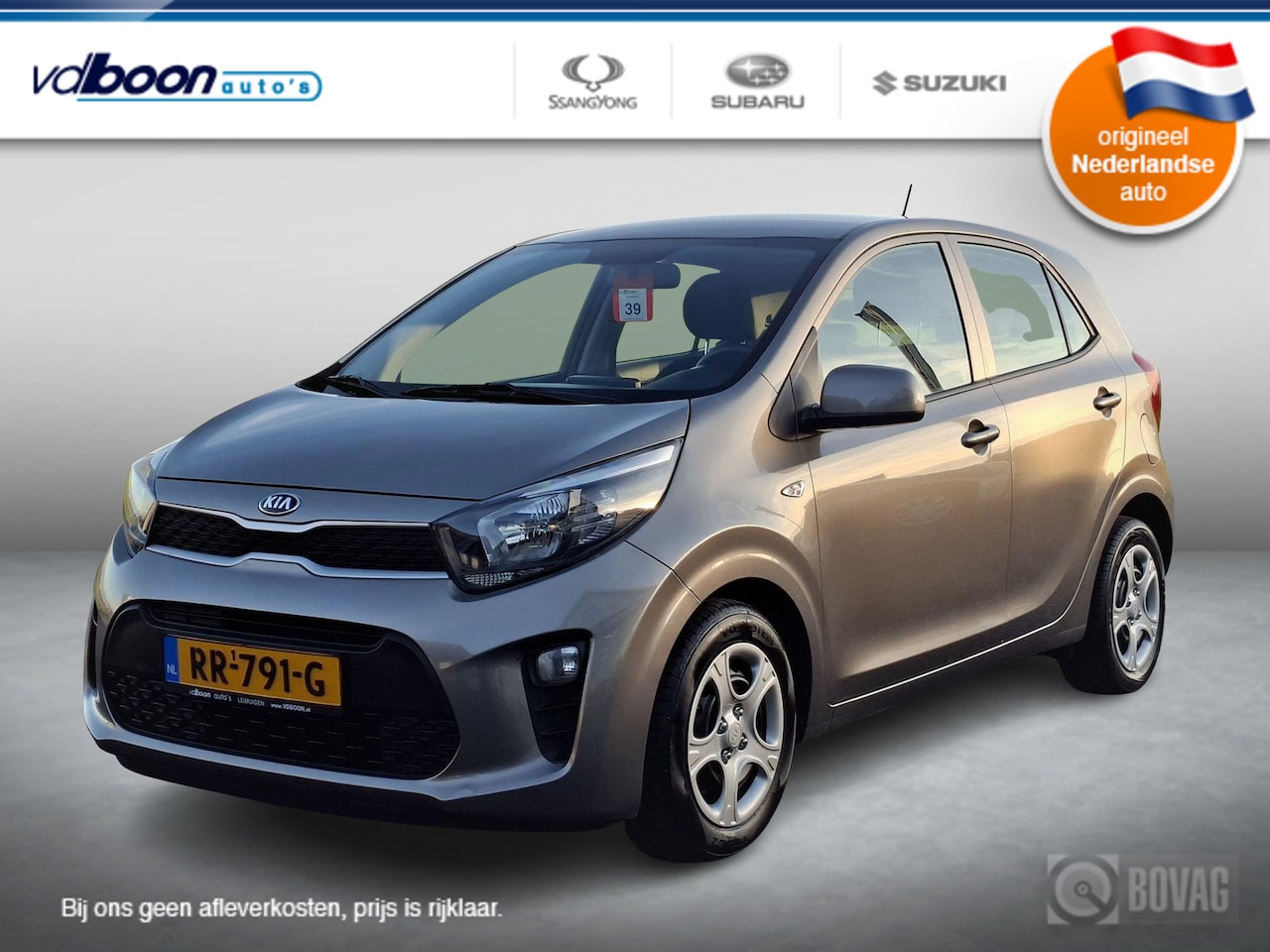 Kia Picanto - 1.0 CVVT EconomyPlusLine AIRCO | CRUISE | rijklaarprijs!! - AutoWereld.nl