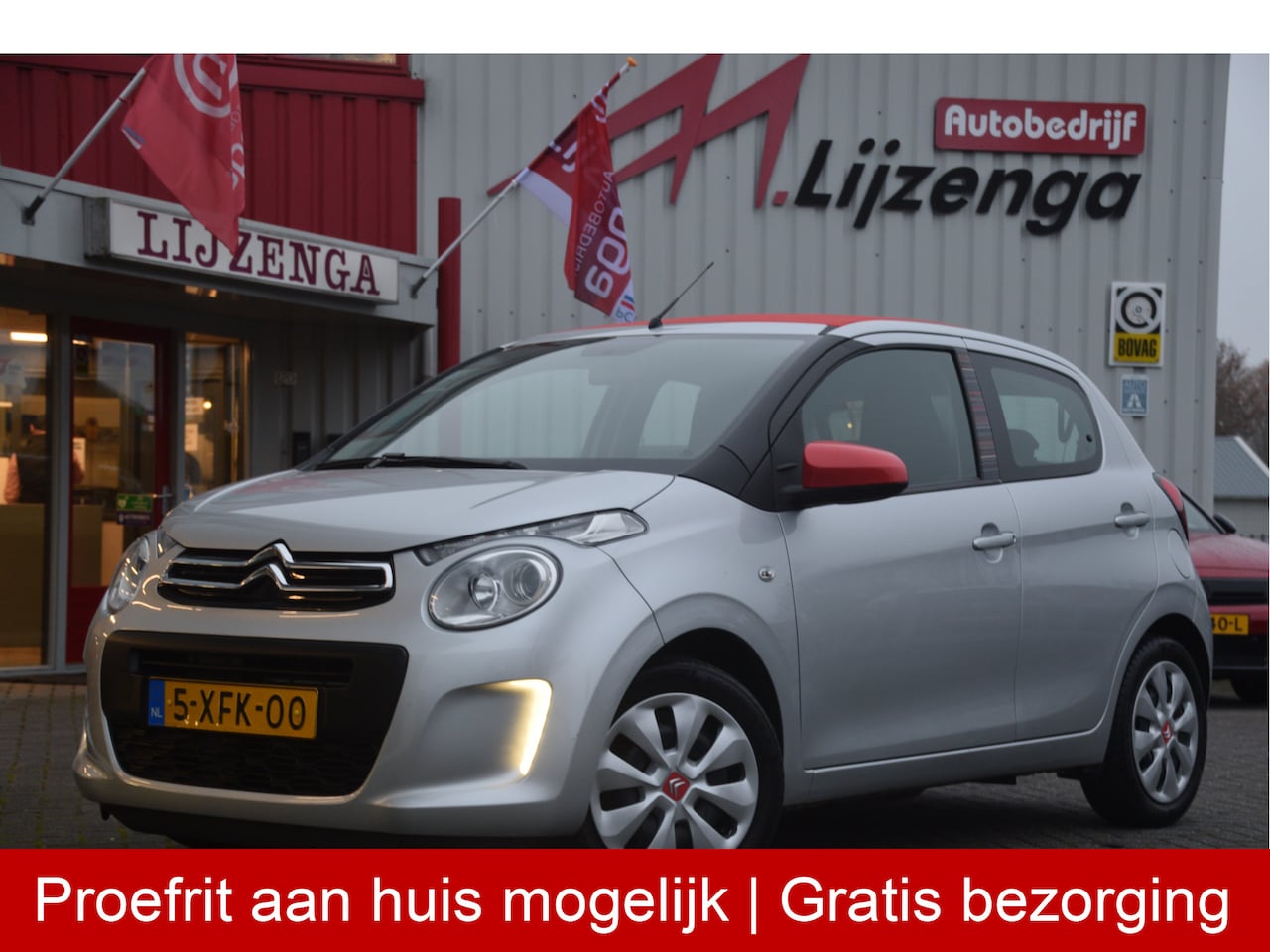 Citroën C1 - 1.0 e-VTi Airscape Feel Cabrio | Airco | Touchscreen | Cruise | Bluetooth - AutoWereld.nl