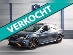 SEAT Leon - 2.0 TSI CUPRA R 300+PK LED/CARBON/VIRTUAL/SFEER/PANO/ALCANTARA+S.VERWARMING/19" LMV/CAM/AC