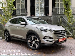 Hyundai Tucson - 1.6 T-GDi Premium 4WD Automaat Navi Leder Xenon Trekhaak Camera Climate Cruise Ctr Pdc Sto