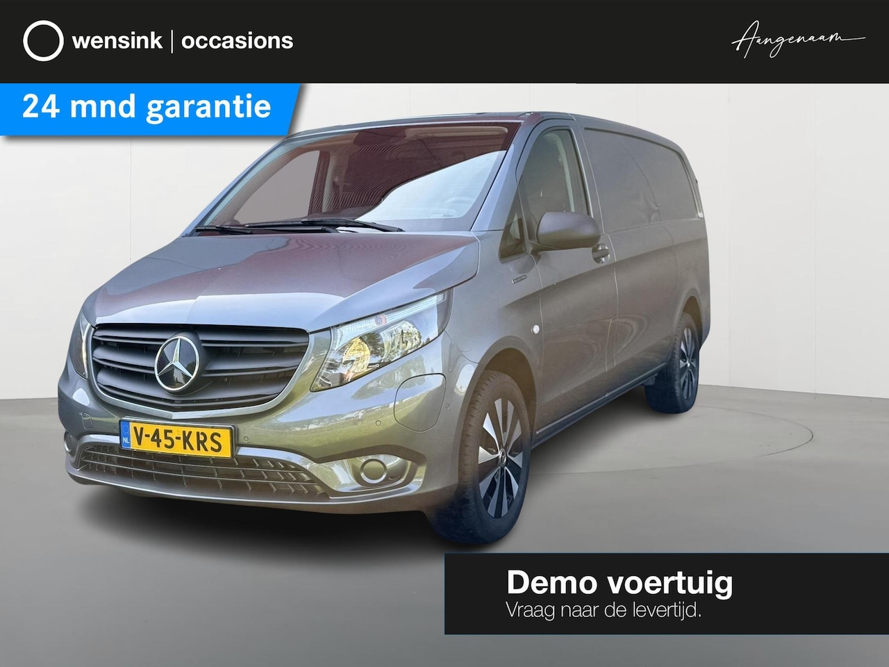 Mercedes-Benz eVito - 112 | L2 Lang | 60 kWh | 2-zits | Parkeercamera | Airco | Betimmering | Navigatie | - AutoWereld.nl