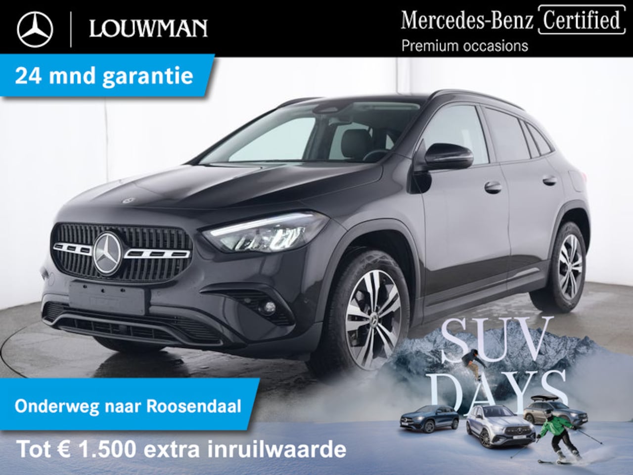 Mercedes-Benz GLA-Klasse - 250 e Plug-In Hybride Trekhaak | Night Pakket | Dodehoek Assist | Ledkoplampen | 11 kW Lad - AutoWereld.nl