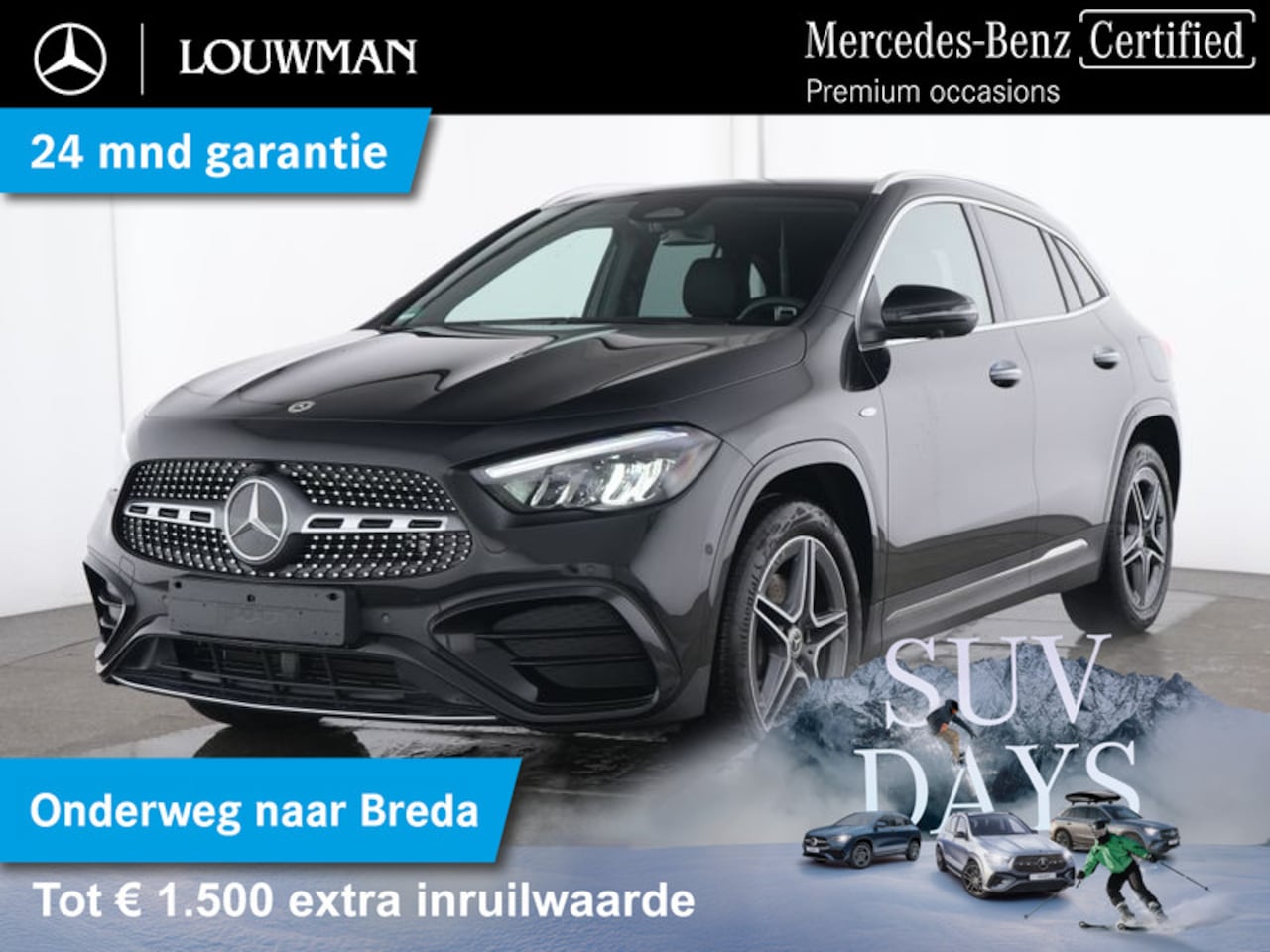 Mercedes-Benz GLA-Klasse - 250 e AMG Plug-In Hybride Trekhaak | AMG Line | Panorama Schuif-Kanteldak | Parkeerpakket - AutoWereld.nl