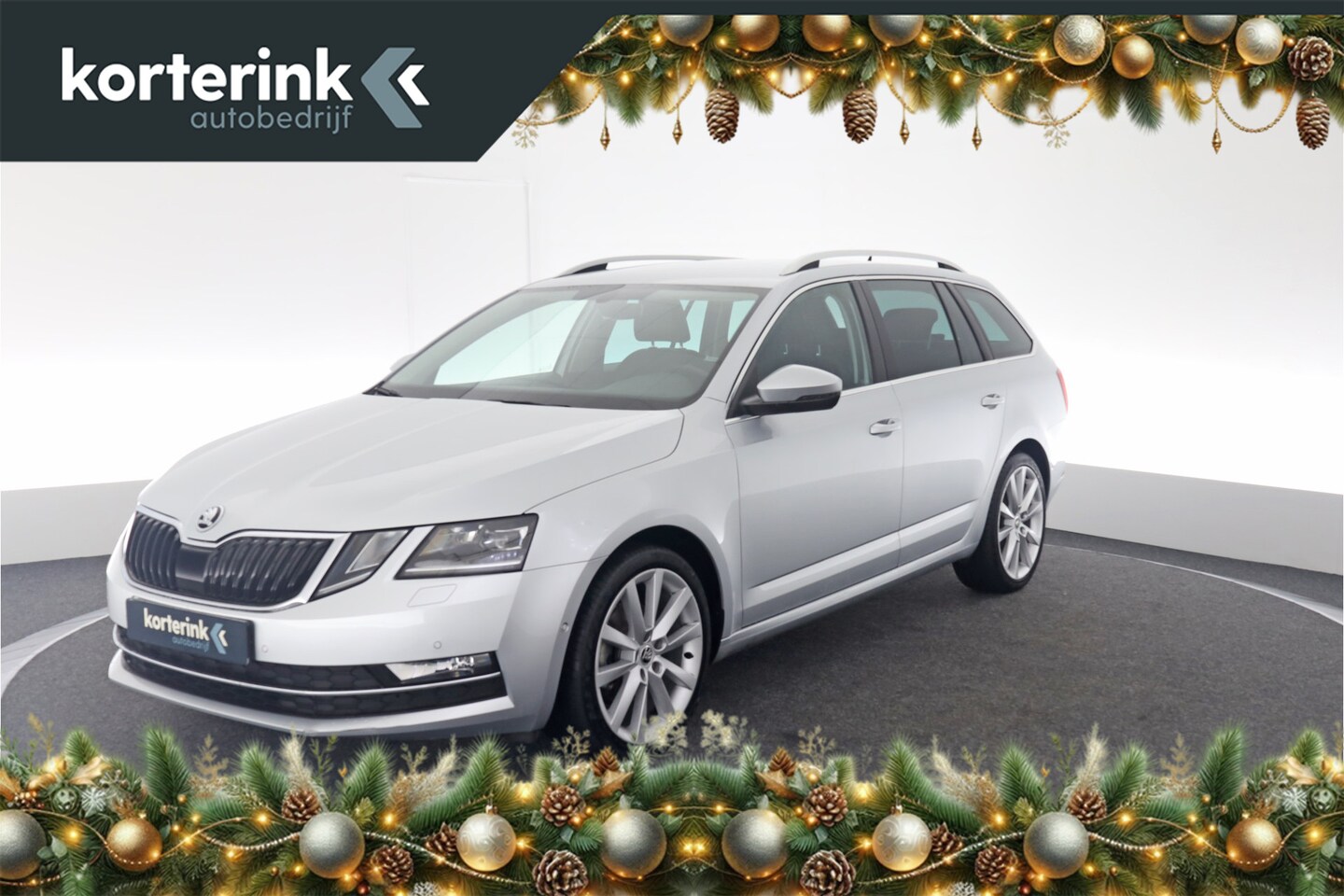 Skoda Octavia Combi - 1.0 TSI Style Business Automaat | Leer | LED | Trekhaak - AutoWereld.nl