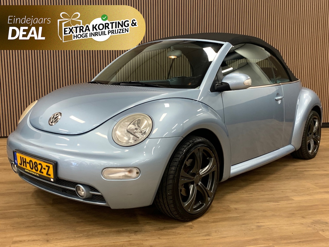 Volkswagen New Beetle Cabriolet - 1.6 Turijn Comfort|Airco|143000KM|Stoelverwarming| - AutoWereld.nl