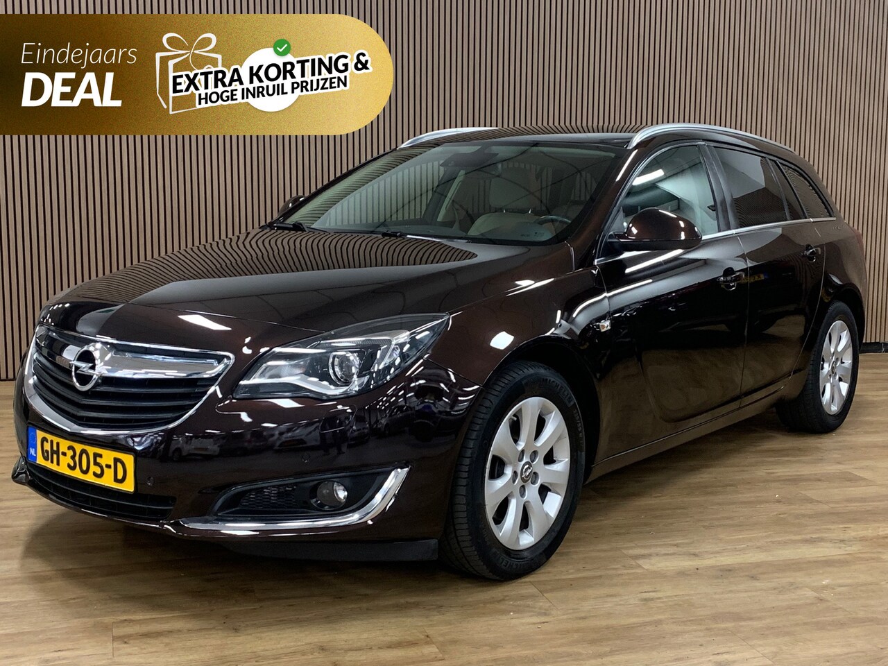Opel Insignia Sports Tourer - 1.6 T Business+|101000KM|Navigatie|Leder| - AutoWereld.nl