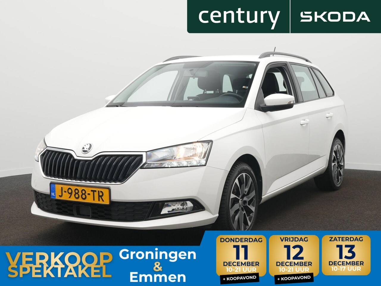 Skoda Fabia Combi - 1.0 TSI Business Edition Navigatie - Cruise - Trekhaak - AutoWereld.nl