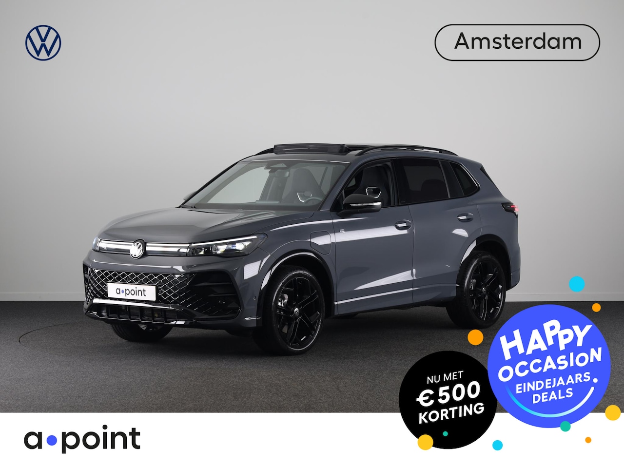 Volkswagen Tiguan - 1.5 eHybrid R-Line Edition 204PK | Panoramadak | Black Style pakket | 20 Inch | Stoelverwa - AutoWereld.nl