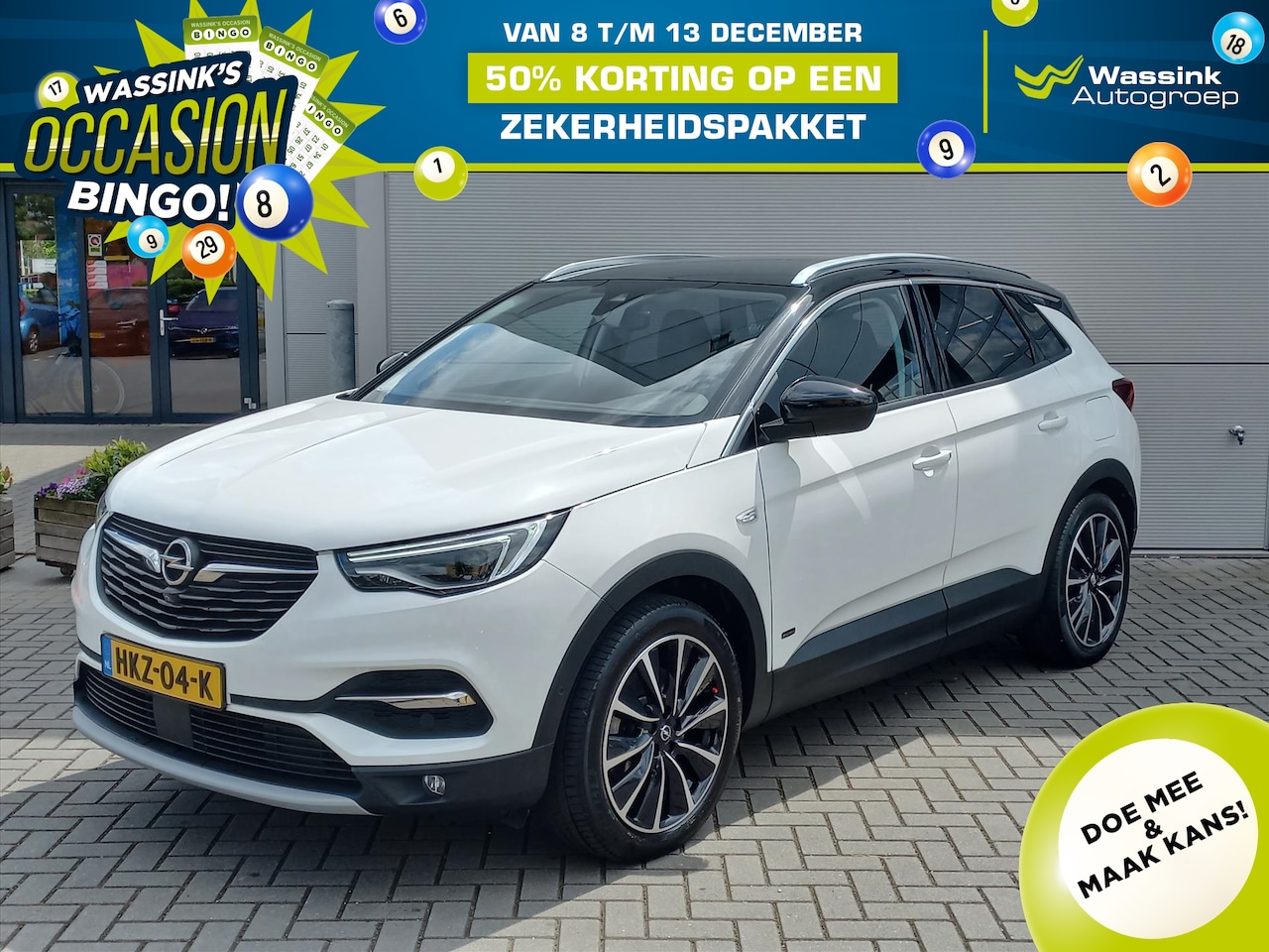 Opel Grandland X - 1.6T 300pk 4x4 Hybride Ultimate Automaat | Full Options | Climate control | Navigatie | Tr - AutoWereld.nl